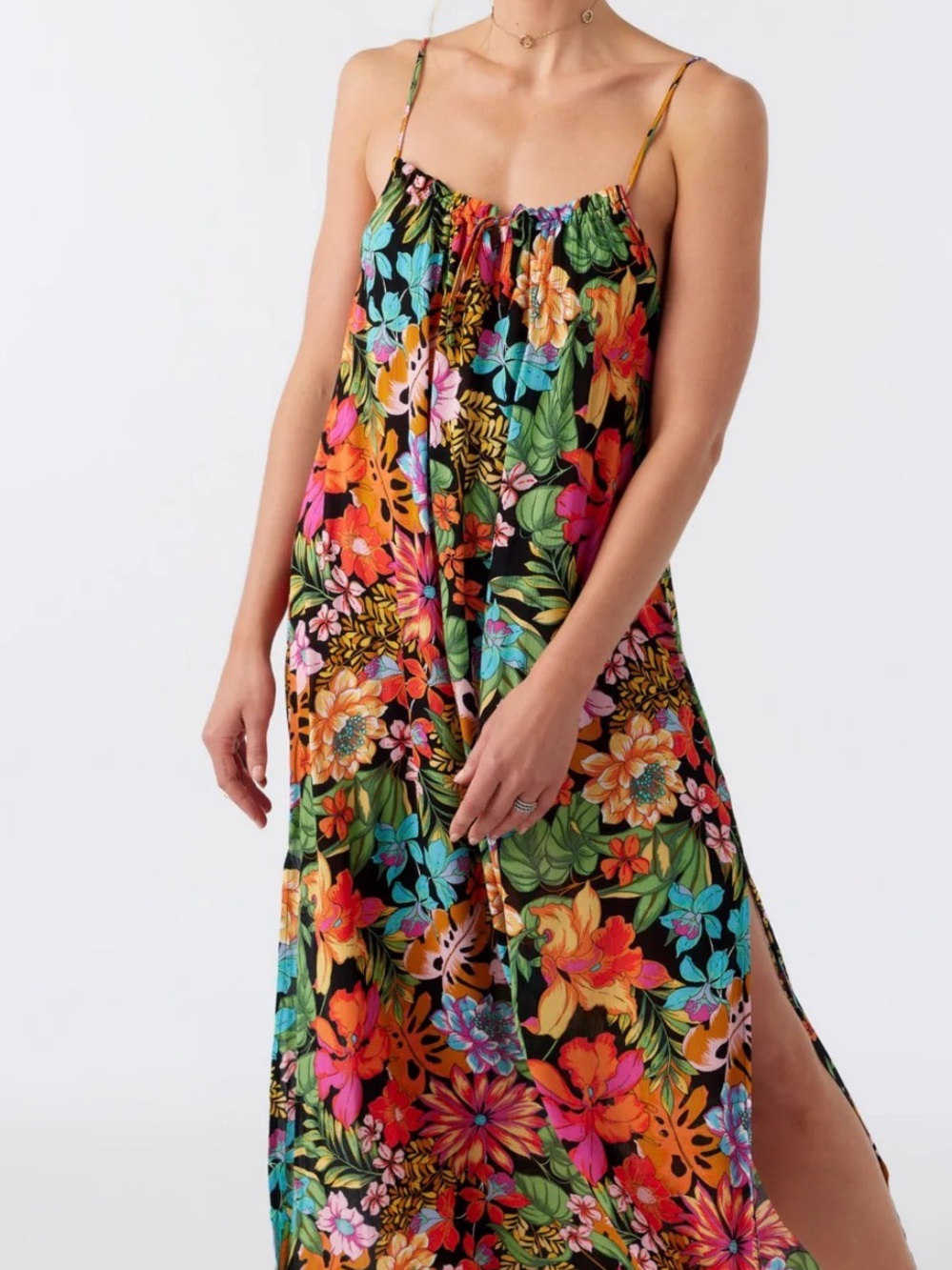 O’NEILL RAINN MAXI DRESS XS